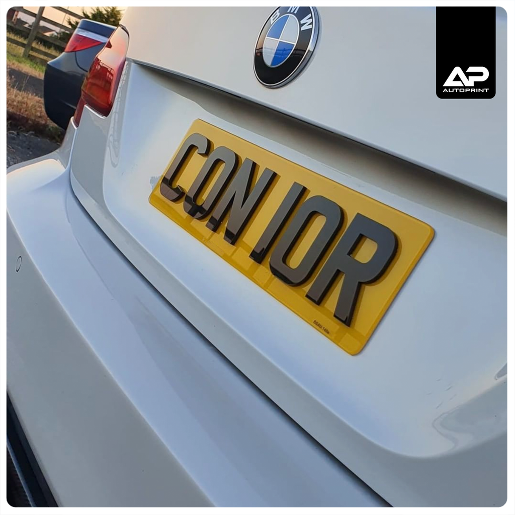 4D | Registration Plate