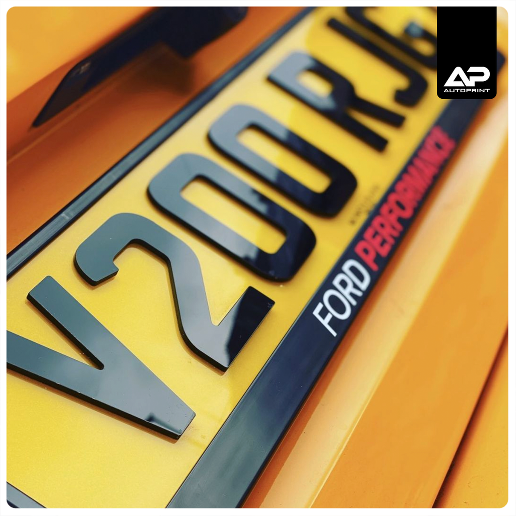 4D | Registration Plate