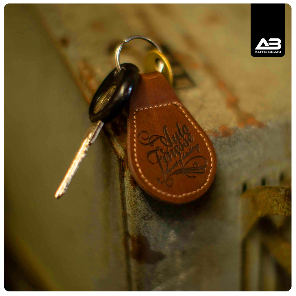 LEATHER KEY RING