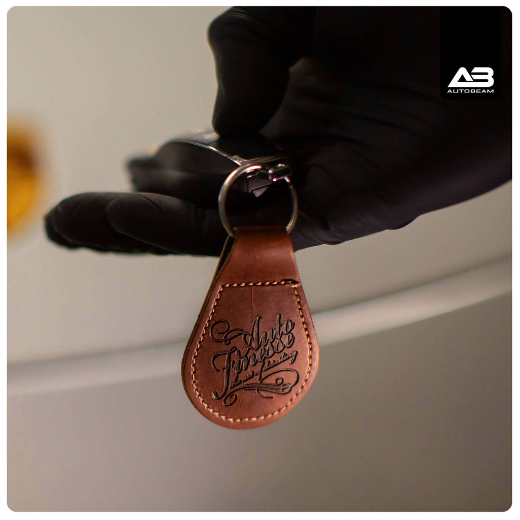LEATHER KEY RING