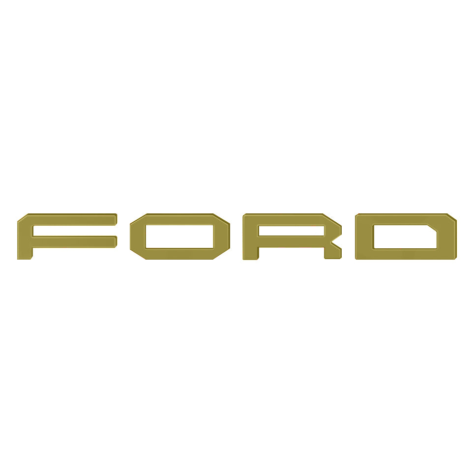 Ford Custom Grille Logo | 4D