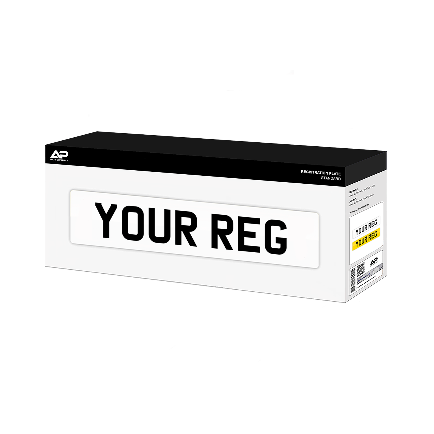 Standard Issue Registration Plate