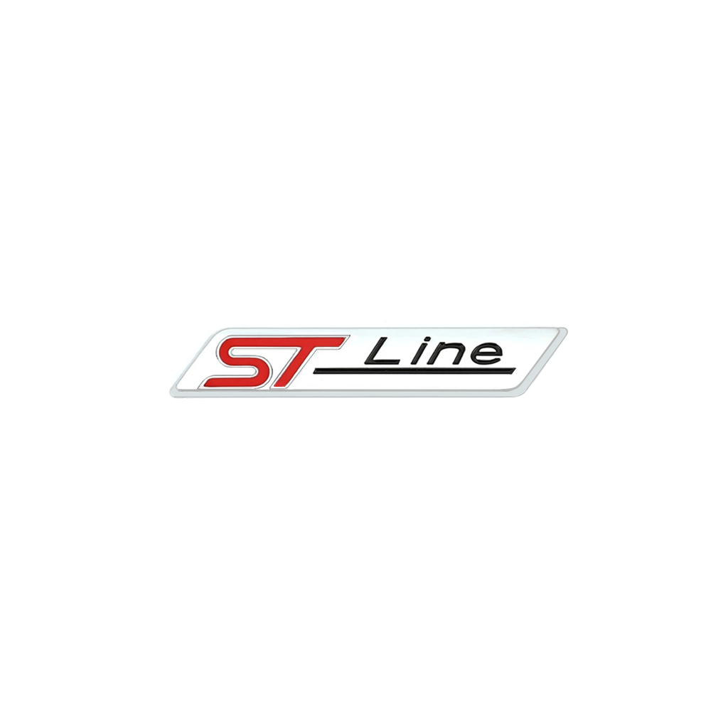 ST-Line Logo | Metal