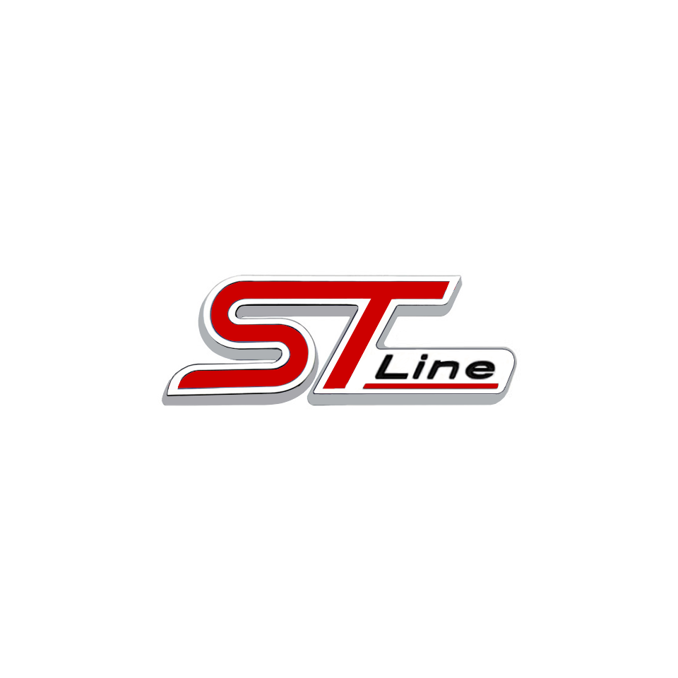 ST-Line Logo | Metal