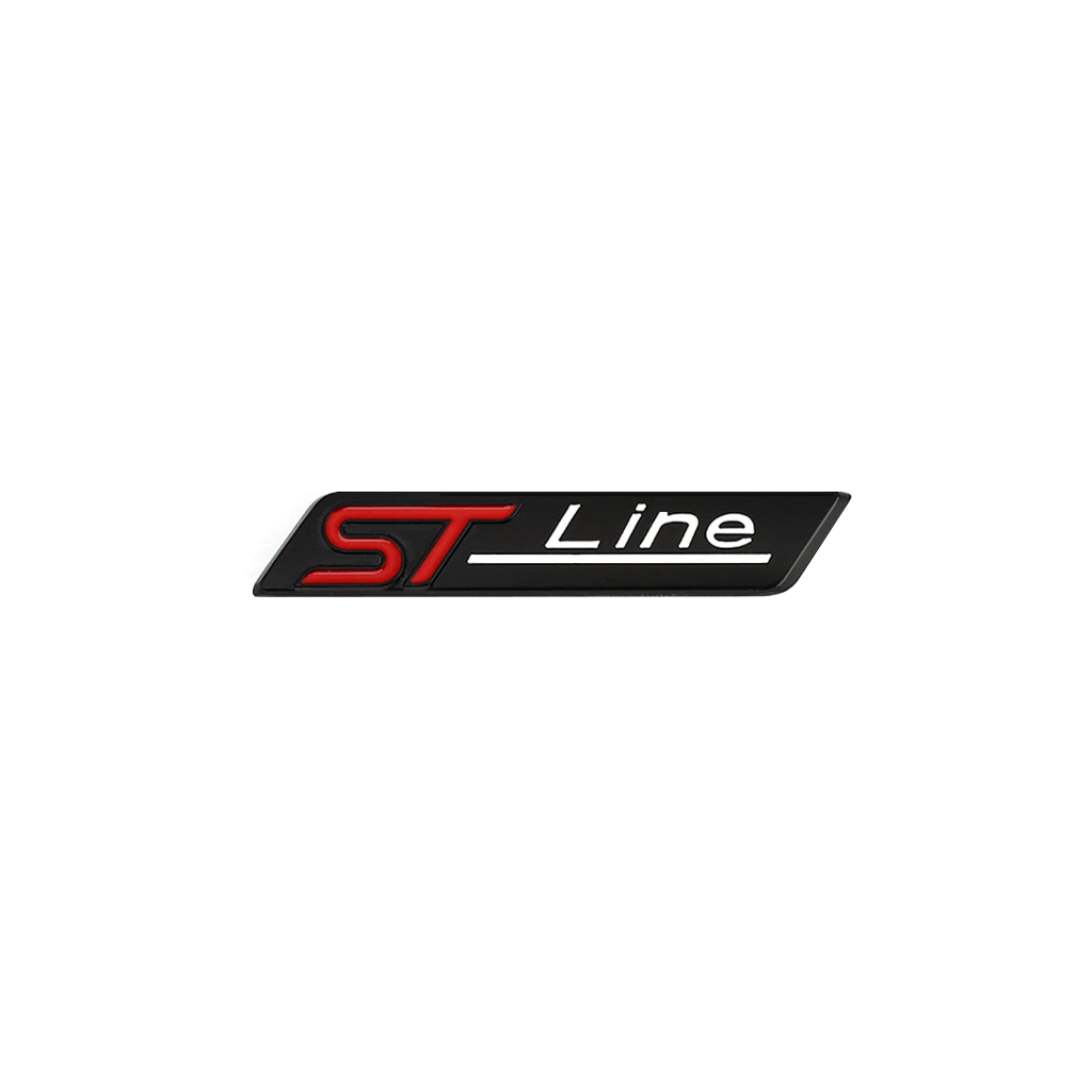 ST-Line Logo | Metal