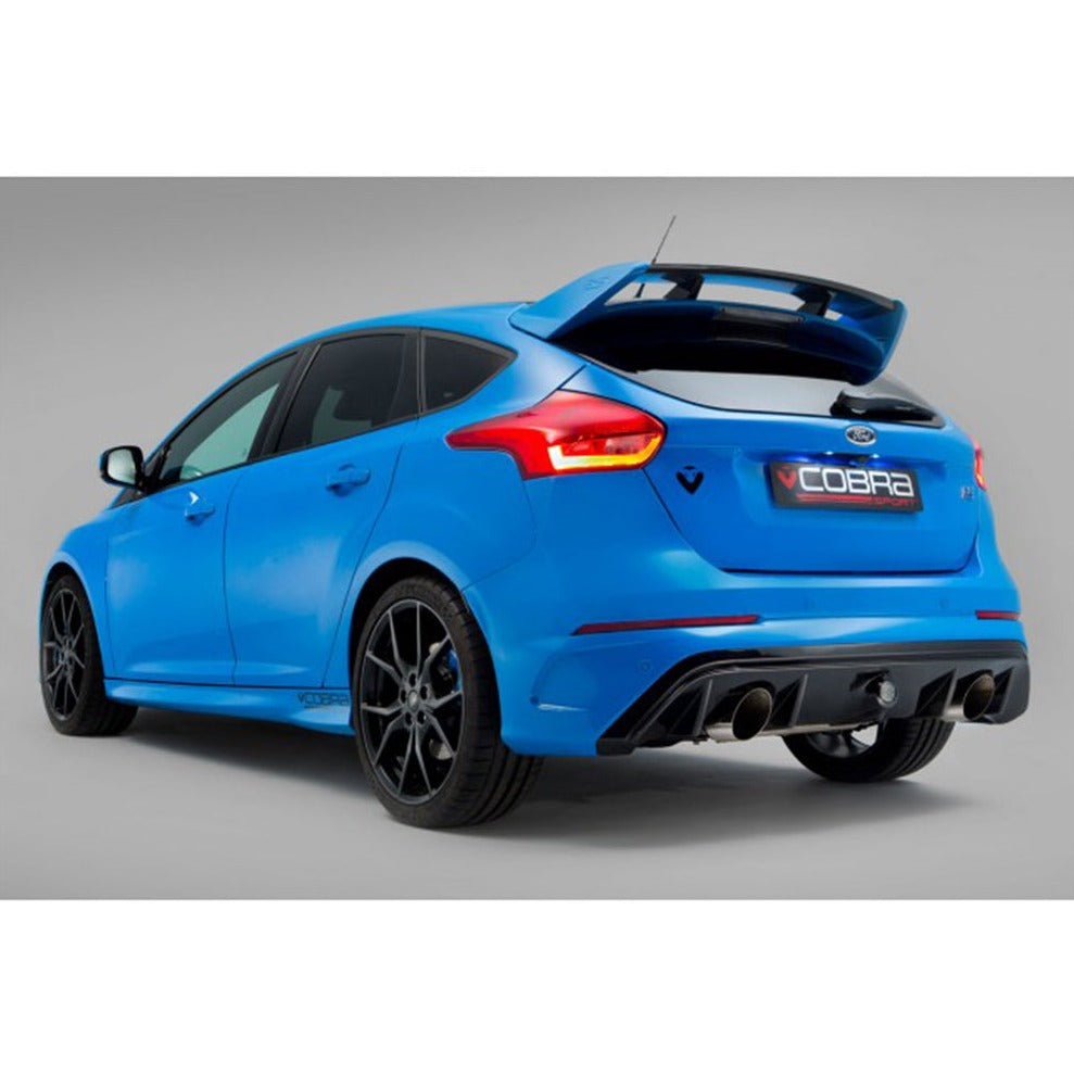 CAT-BACK EXHAUST | VALVELESS | RESONATED | FOCUS MK3 RS