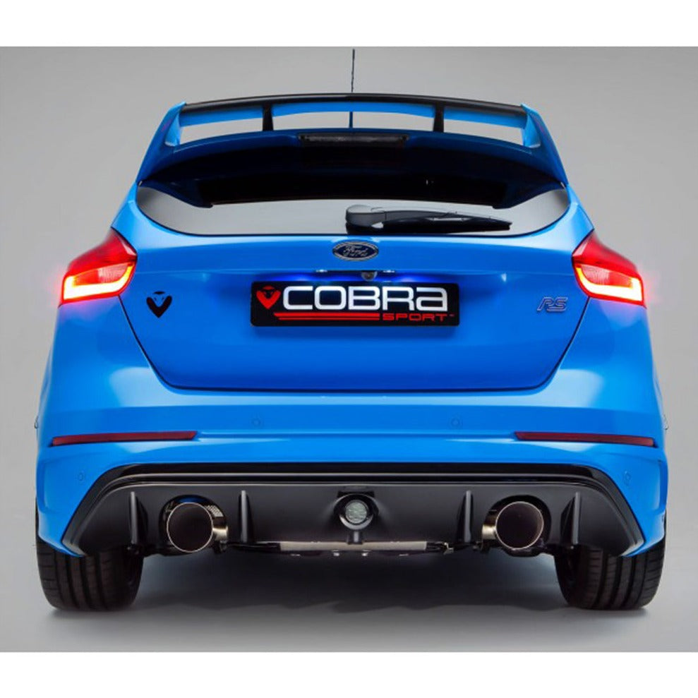 CAT-BACK EXHAUST | VALVELESS | RESONATED | FOCUS MK3 RS