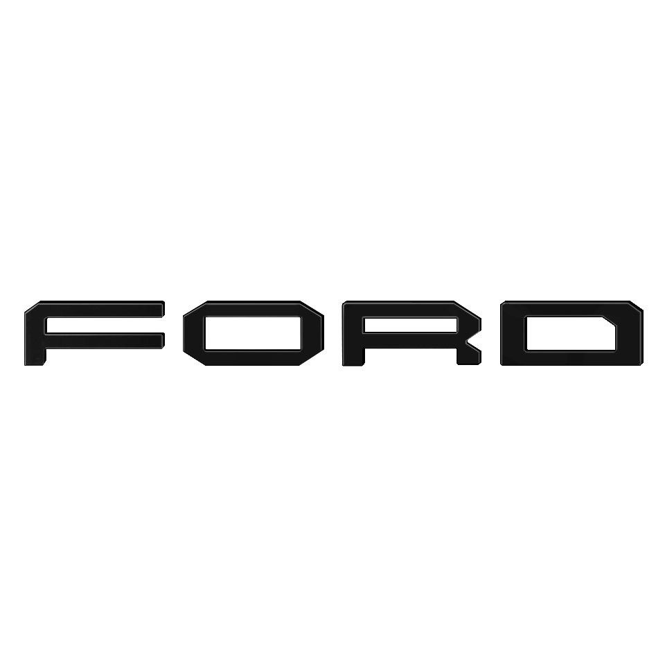 Ford Custom Grille Logo | 4D