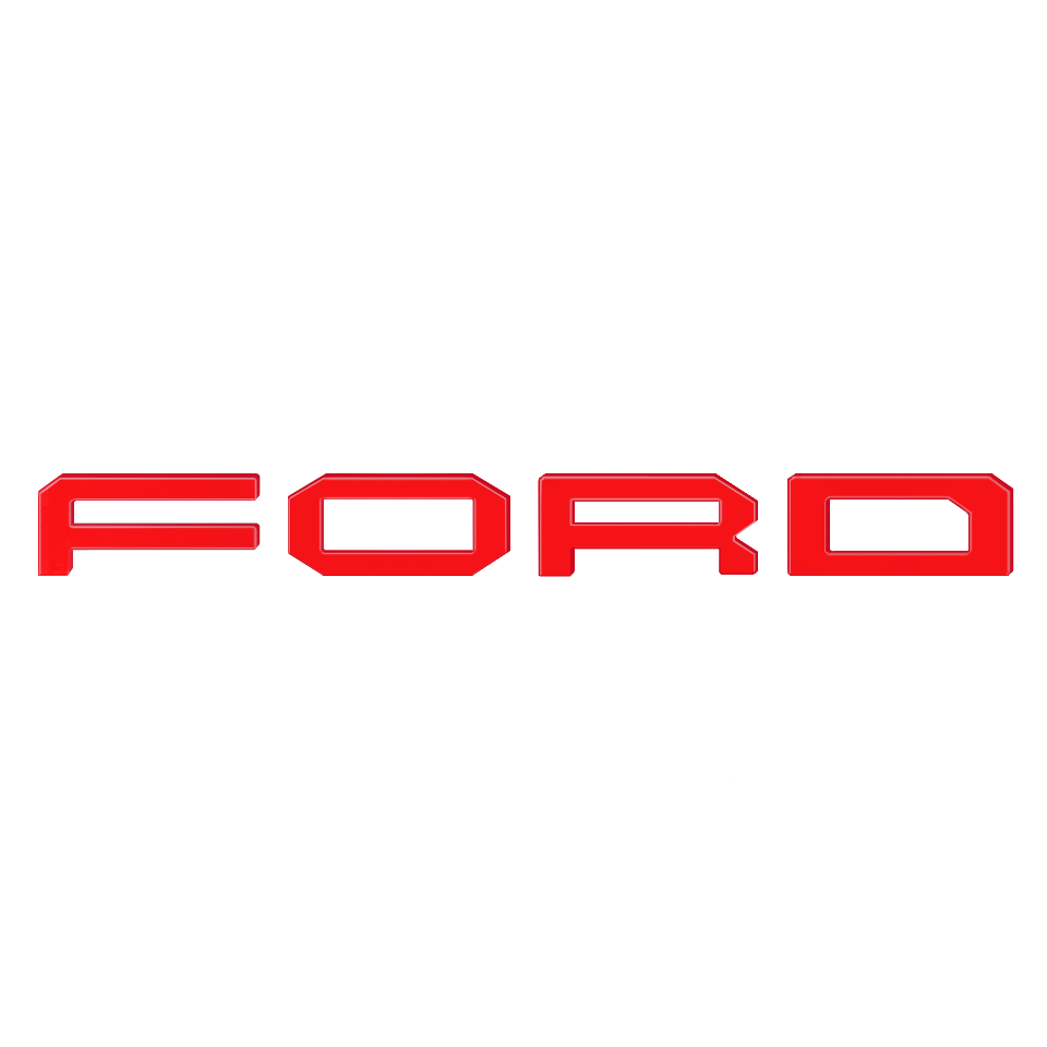 Ford Custom Grille Logo | 4D