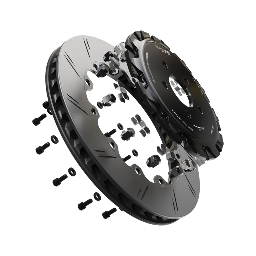 09D Front Brake Kit 4 Pot 330x24mm | Fiesta MK7 ST