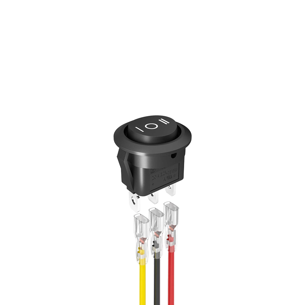 Round Rocker Switch | 12v