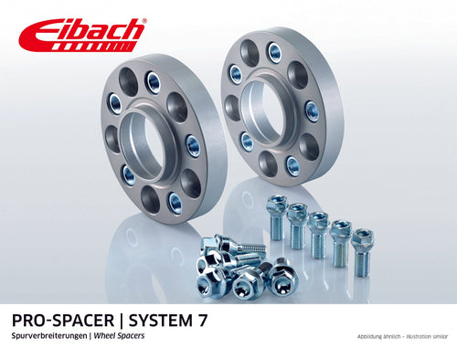 Pro-Spacer Kit (Pair Of Spacers) 20mm Per Spacer (System 7) S90-7-20-048 (Silver)