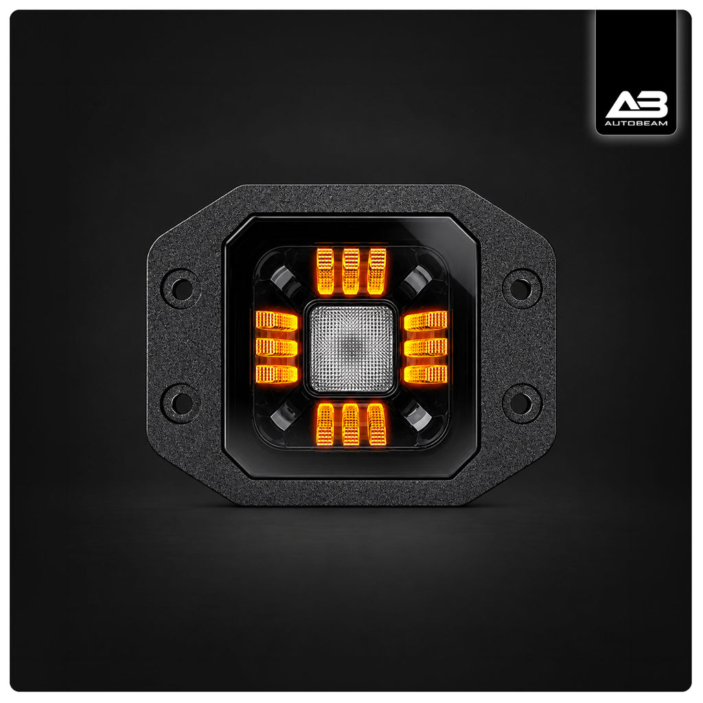 LED Work light | Recess | DRL + Beam | 3"