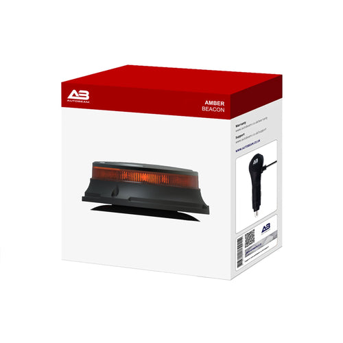Amber warning beacon | Magnetic mounting