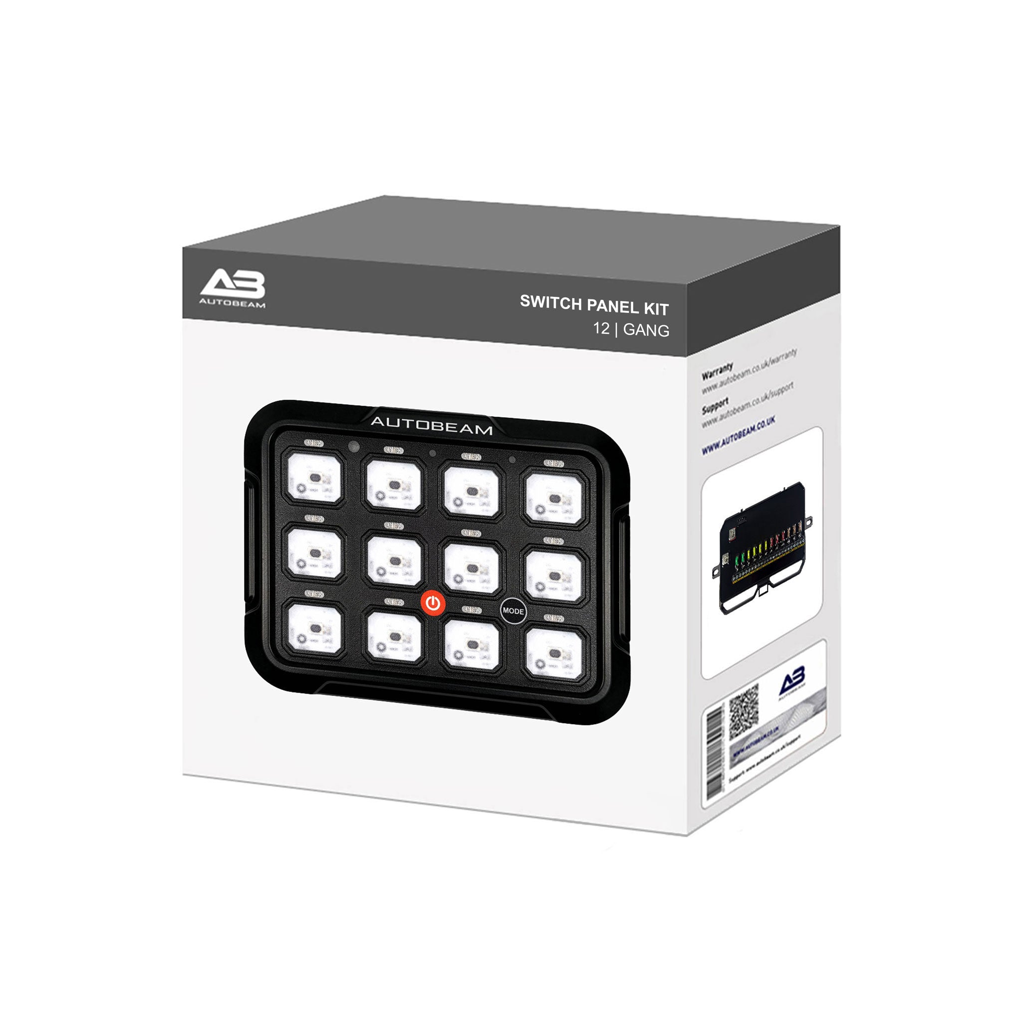 Switch panel kit | 12 Gang – Autobeam