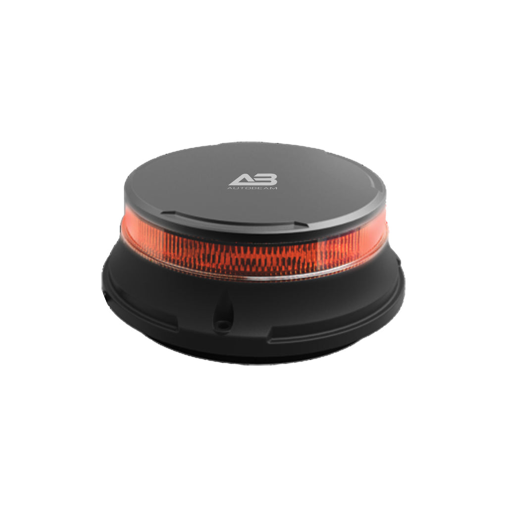 Amber warning beacon | Magnetic mounting