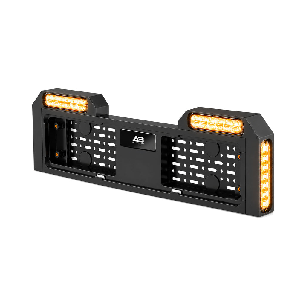 Number plate warning light | Amber strobe