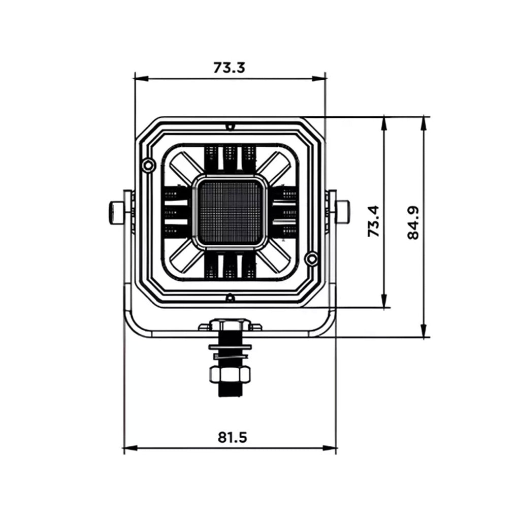 LED Work light | DRL + Beam | 3"