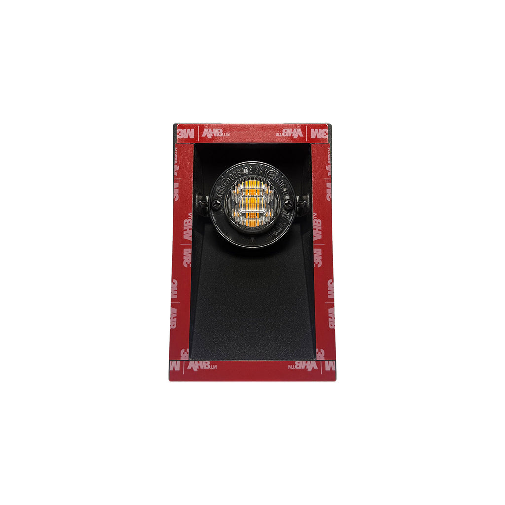 Car fog light in a red box with 3M branding on a white background