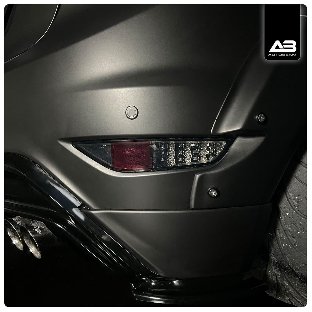 LED Rear dual fog kit | Smoked | Ford Fiesta MK7
