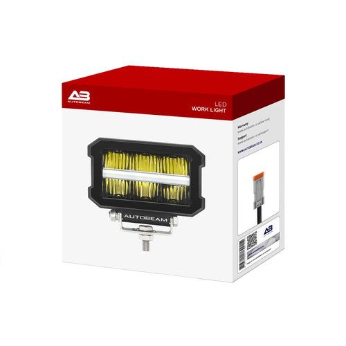 LED Work light | DRL + Dual-row | 4"
