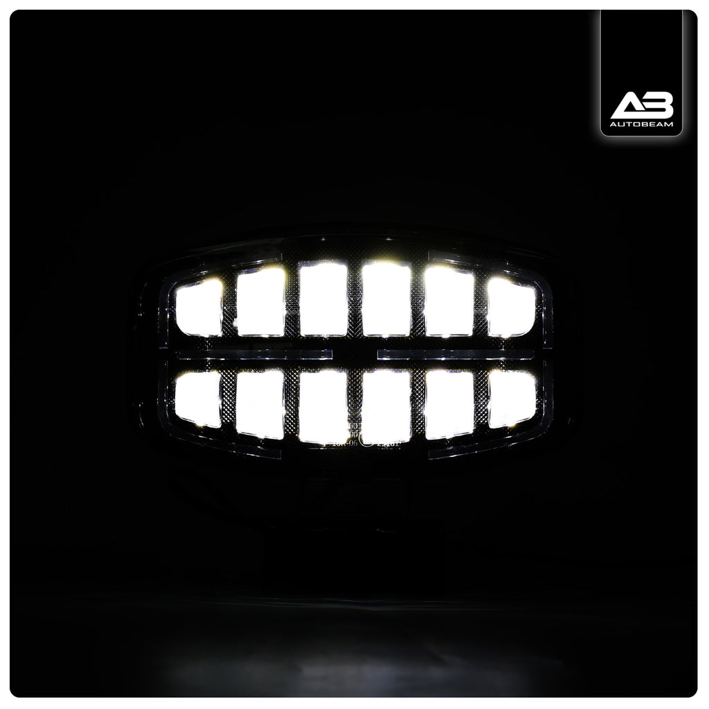 LED Work light | DRL + Dual-row | Oval