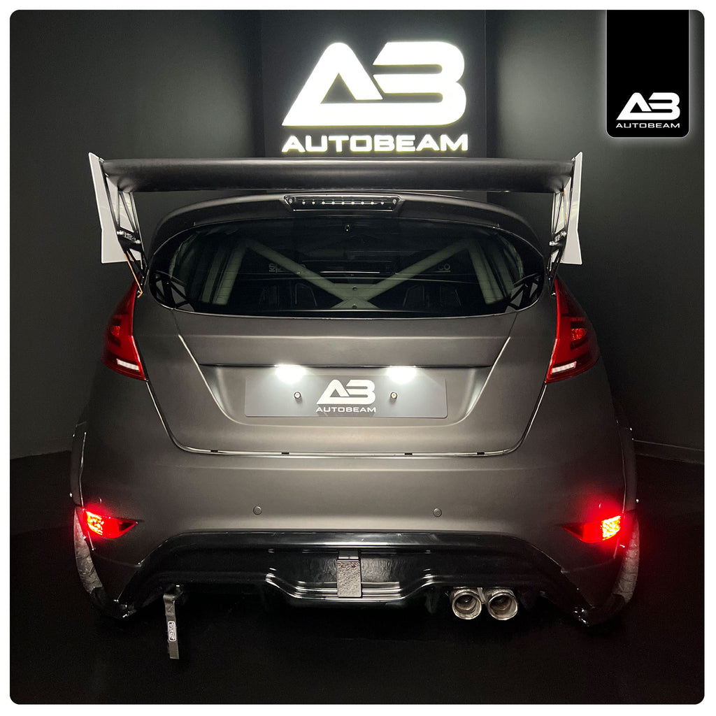 LED Rear dual fog kit | Red | Ford Fiesta MK7