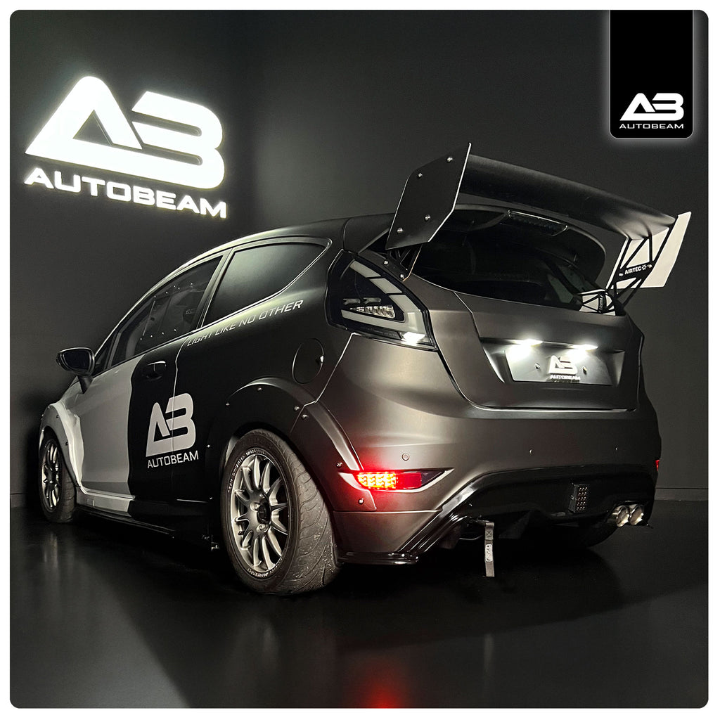 LED Rear dual fog kit | Smoked | Ford Fiesta MK7