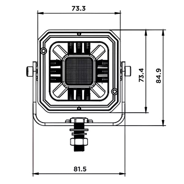 LED Work light | DRL + Beam | 3"