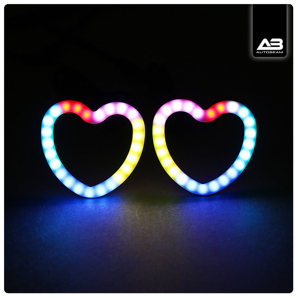 LED Ambient Ring | Heart Shape Halo