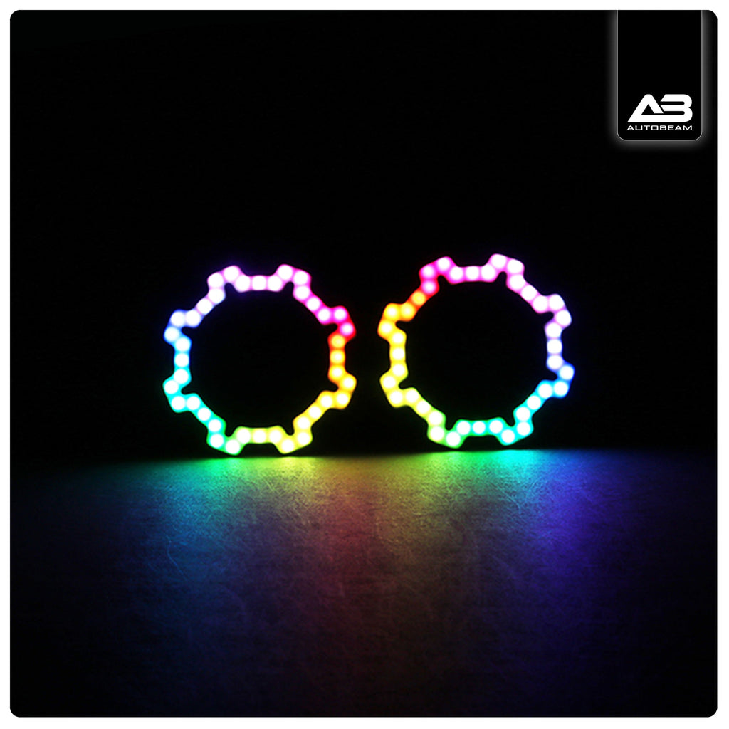 LED Ambient Ring | Snowflake Halo