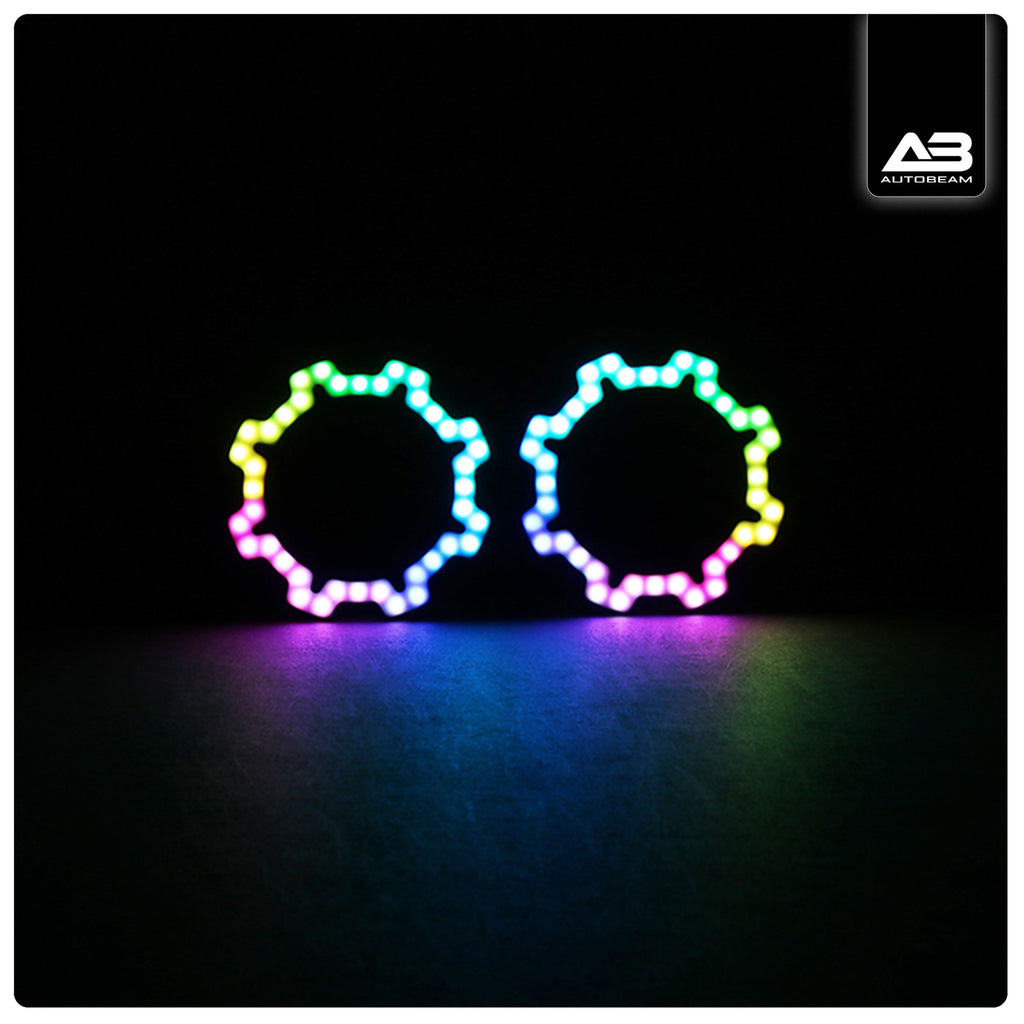 LED Ambient Ring | Snowflake Halo
