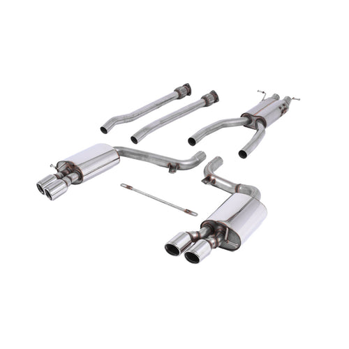 Audi S6 5.2 V10 C6 FSI Quattro 2006-2012 Cat-back Exhaust - Road+