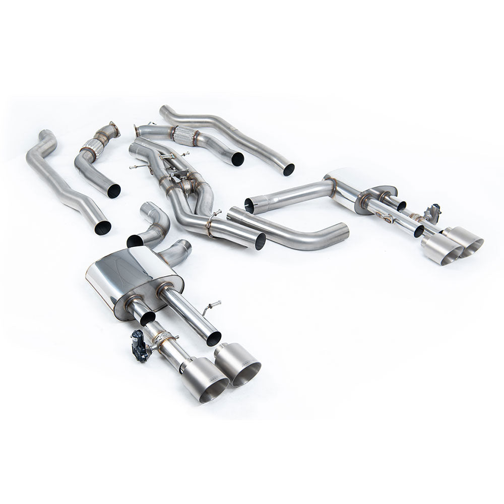 Audi S8 D5 4.0 TFSI V8 Saloon / Sedan (Non OPF/GPF US/ROW Models) 2020-2023 Cat-back Exhaust