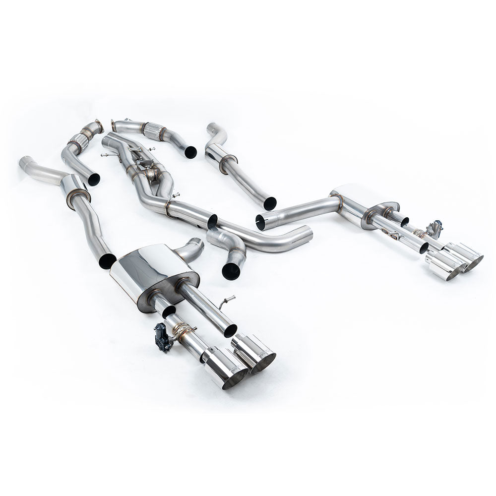 Audi S8 D5 4.0 TFSI V8 Saloon / Sedan (Non OPF/GPF US/ROW Models) 2020-2023 Cat-back Exhaust