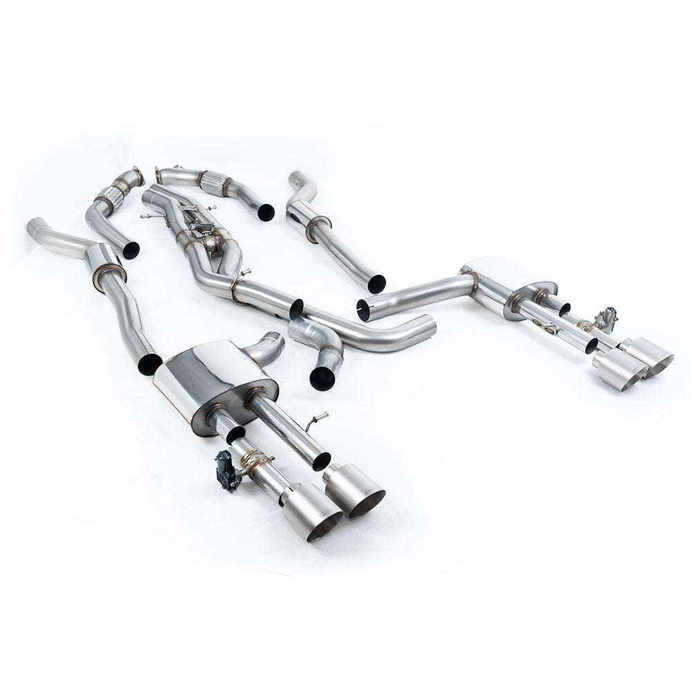 Audi S8 D5 4.0 TFSI V8 Saloon / Sedan (Non OPF/GPF US/ROW Models) 2020-2023 Cat-back Exhaust