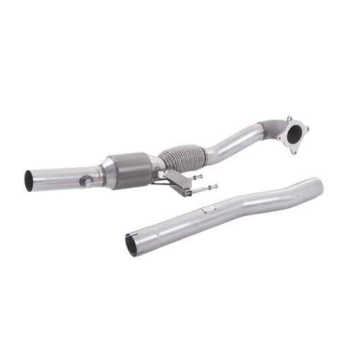 Audi TT Mk2 TTS Quattro 2008-2014 Large Bore Downpipe and Hi-Flow Sports Cat Exhaust
