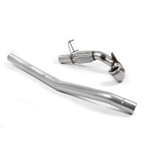 Audi TT Mk3 TTS 2.0TFSI Quattro (Non-OPF/GPF Models) 2015-2018 Large-bore Downpipe and De-cat Exhaust - Milltek Fitment