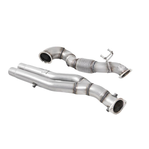 Audi TT Mk3 TTRS 2.5TFSI Quattro (Non-OPF/GPF Models) 2016-2023 Large-bore Downpipe and De-cat Exhaust