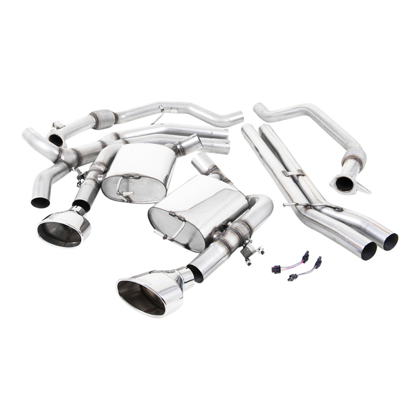 Audi RS4 B9 2.9 V6 Turbo Avant (Non OPF/GPF Models) 2018-2023 Cat-back Exhaust