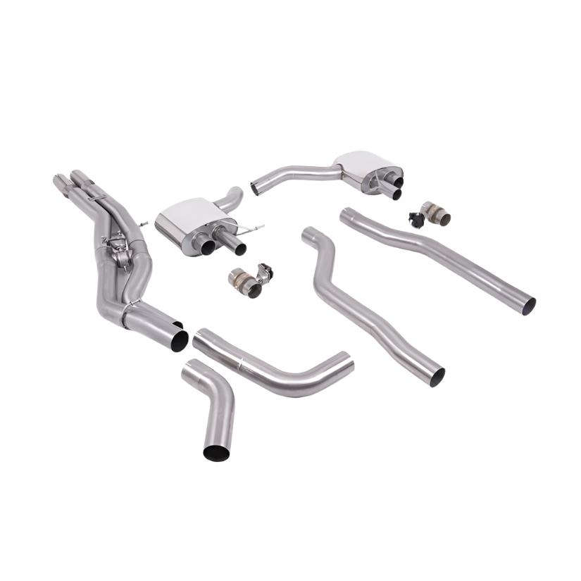 Audi RS6 C8 4.0 V8 Bi-Turbo (OPF/GPF Models) 2019-2023 Particulate Filter-back Exhaust