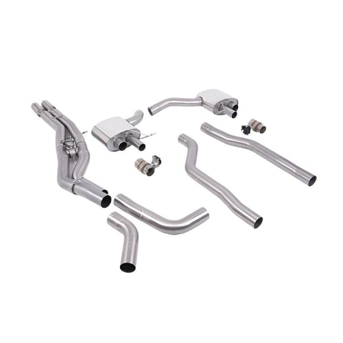 Audi RS6 C8 4.0 V8 Bi-Turbo (Non OPF/GPF Models - USA/ROW Models) 2020-2023 Cat-back Exhaust