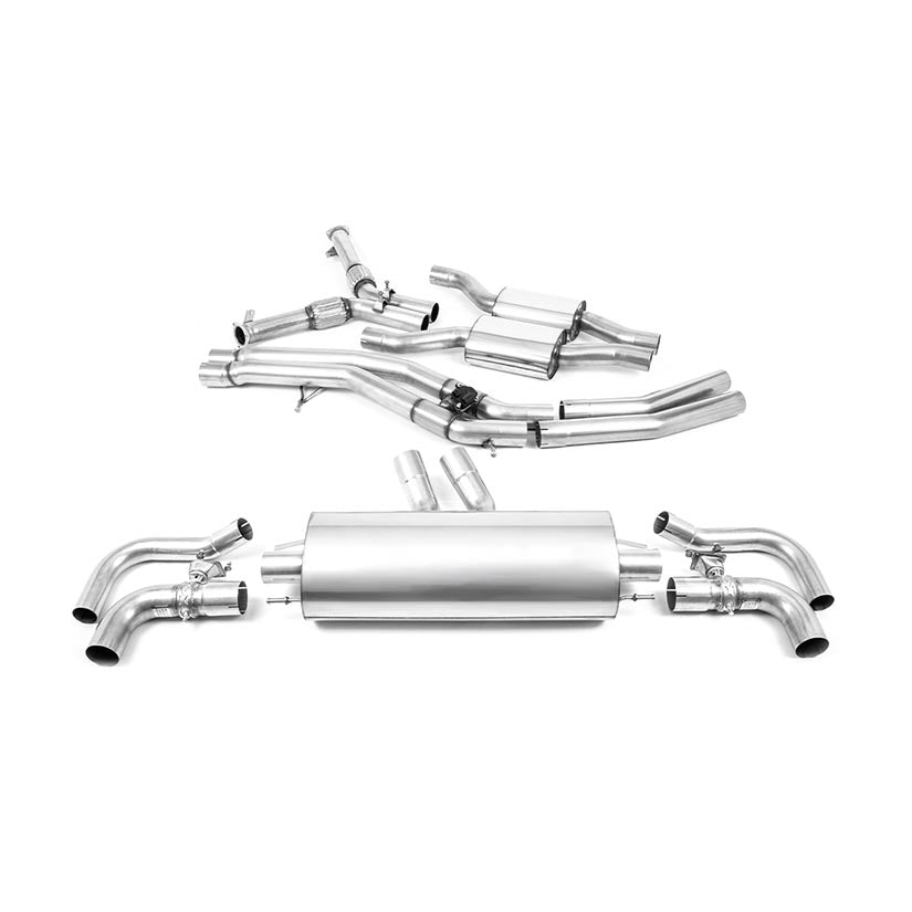 Audi RSQ8 4.0 V8 Bi-Turbo (Non OPF / GPF Equipped Models) 2020-2023 Cat-back Exhaust