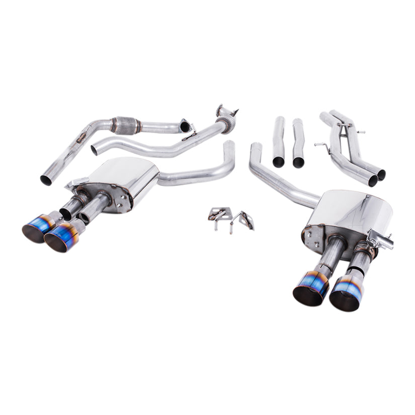 Audi S4 3.0 Turbo V6 B9 - Saloon/Sedan & Avant (Non Sport Diff Models) 2016-2023 Cat-back Exhaust