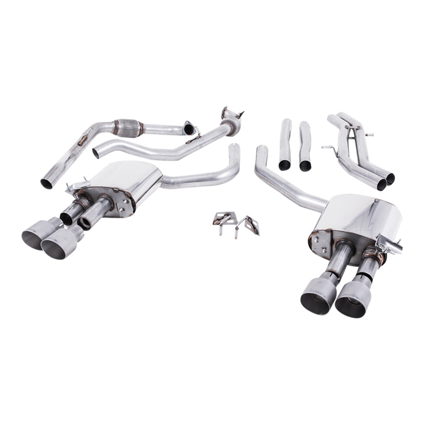 Audi S4 3.0 Turbo V6 B9 - Saloon/Sedan & Avant (Non Sport Diff Models) 2016-2023 Cat-back Exhaust