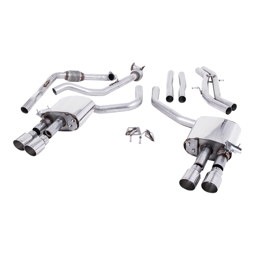Audi S4 3.0 Turbo V6 B9 - Saloon/Sedan & Avant (Non Sport Diff Models) 2016-2023 Cat-back Exhaust