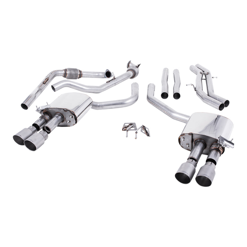 Audi S4 3.0 Turbo V6 B9 - Saloon/Sedan & Avant (Non Sport Diff Models) 2016-2023 Cat-back Exhaust