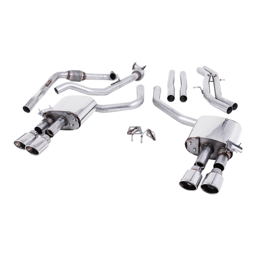 Audi S4 3.0 Turbo V6 B9 - Saloon/Sedan & Avant (Non Sport Diff Models) 2016-2023 Cat-back Exhaust