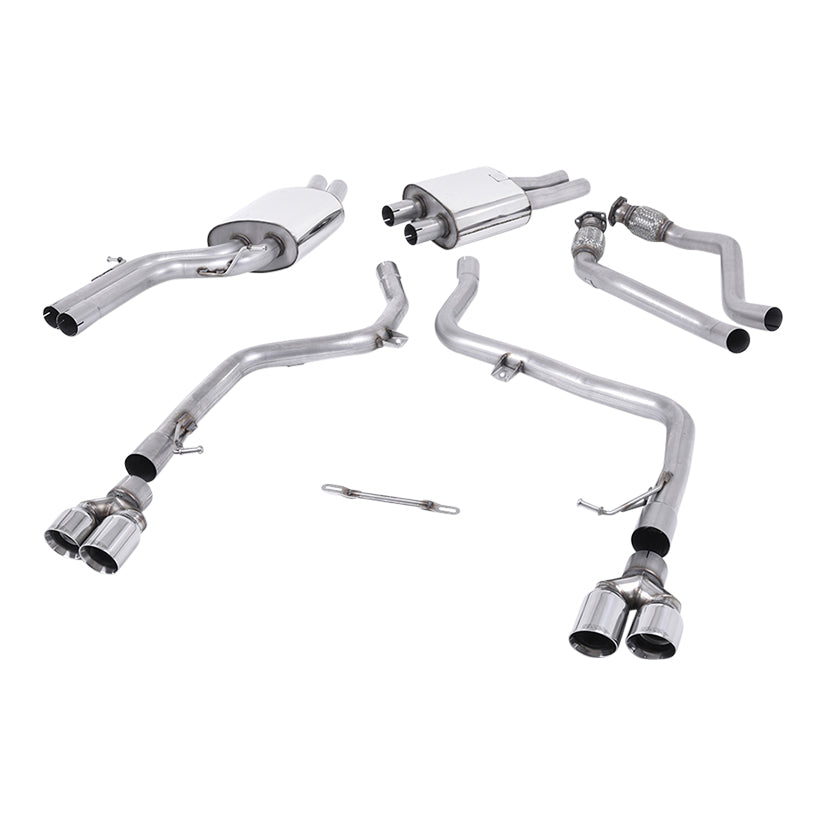 Audi S4 3.0 Supercharged V6 B8 2009-2012 Cat-back Exhaust