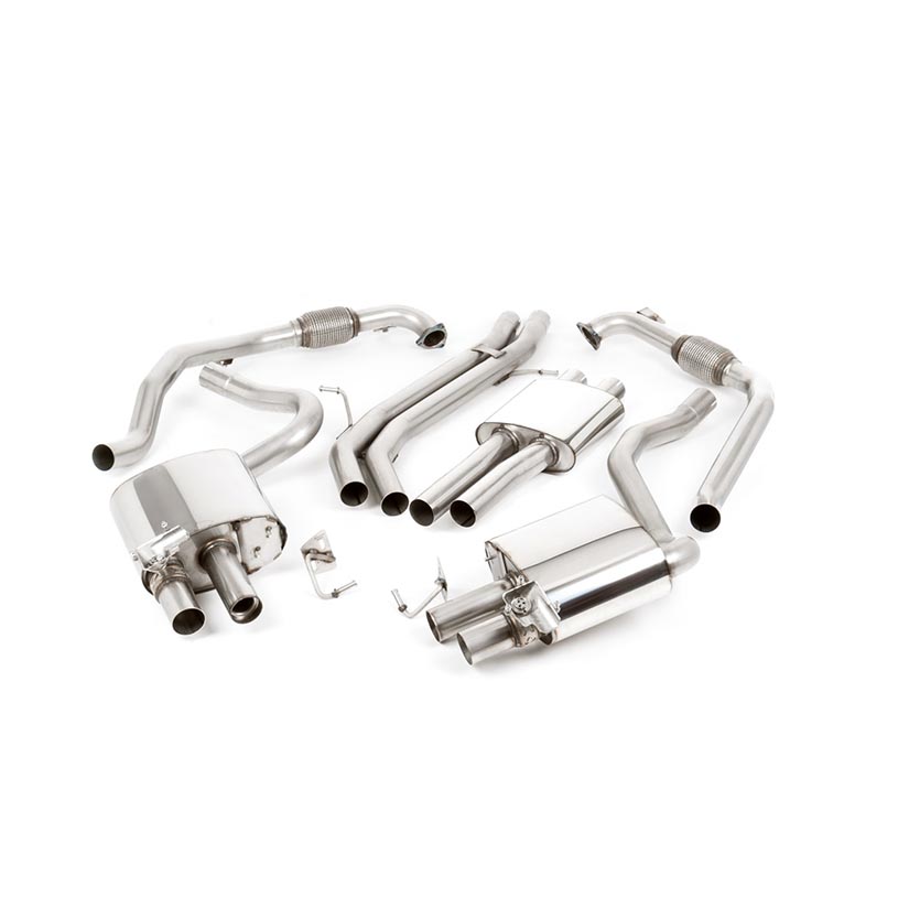 Audi S4 3.0 Turbo V6 B9 - Saloon/Sedan & Avant (Non Sport Diff Models) 2016-2023 Cat-back Exhaust
